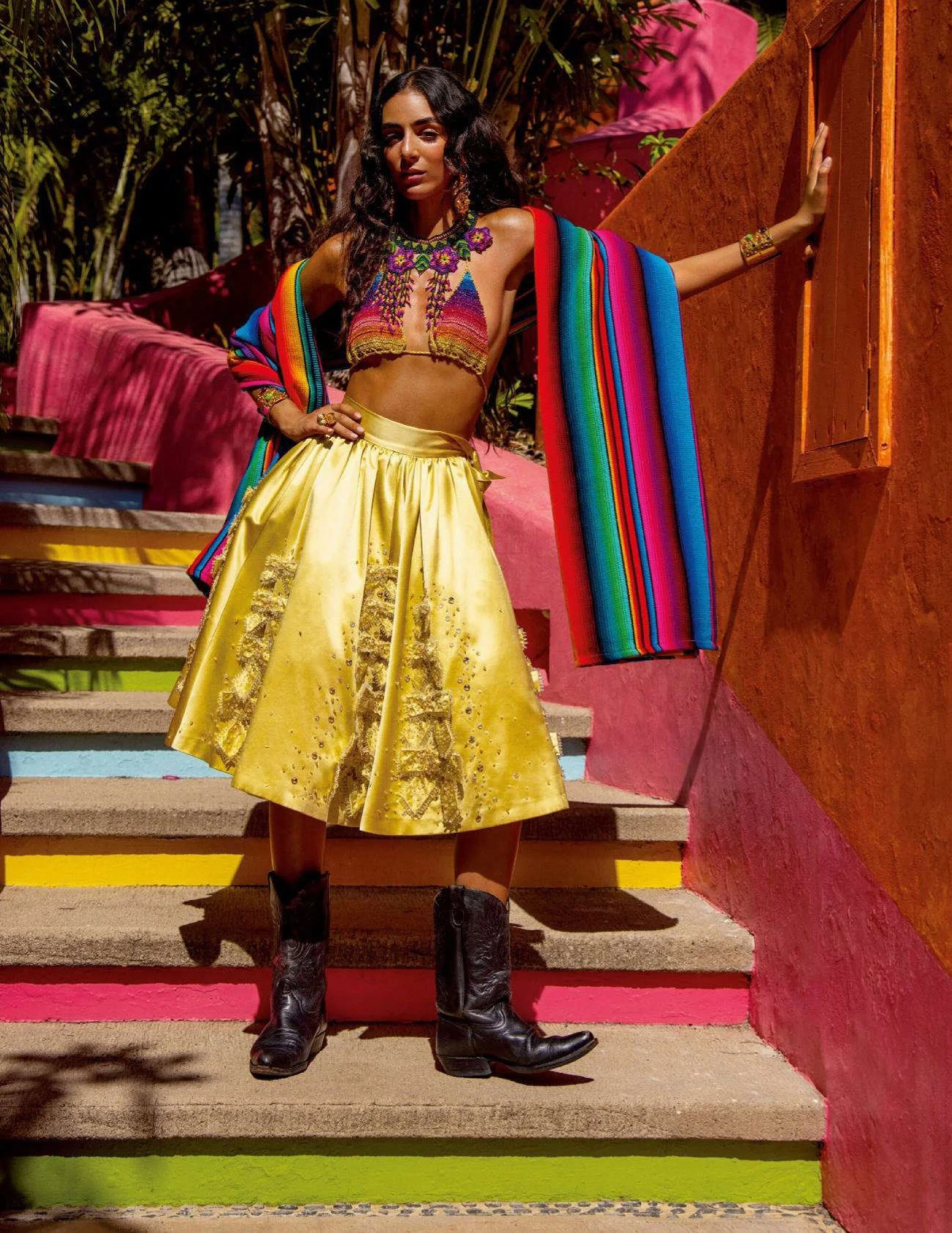 Nora Attal and Lea Meylan by Inez and Vinoodh in Vogue Paris